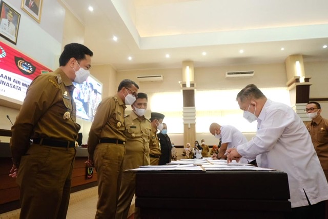 Kolaborasi APBN dan APBD Senilai Rp669 Miliar untuk SPAM Mamminasata